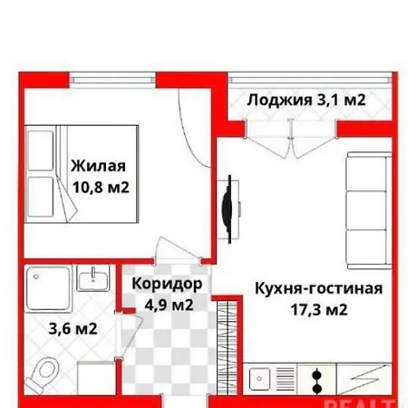 Апартаменты На Мстиславца Minsk